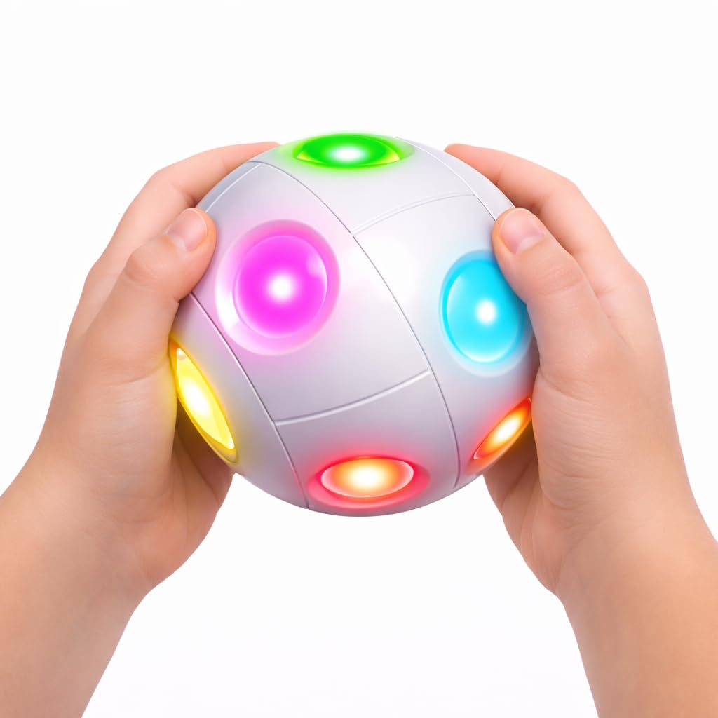 Croove Flashball color chase game tracks patterns with a bright glow.