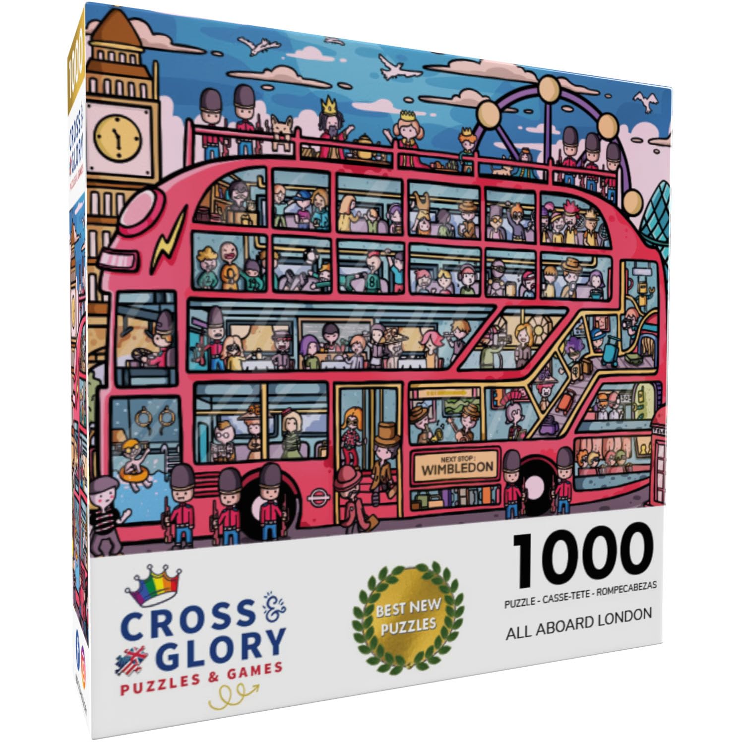 Cross & Glory Wimbledon champion swing for dynamic puzzle moments