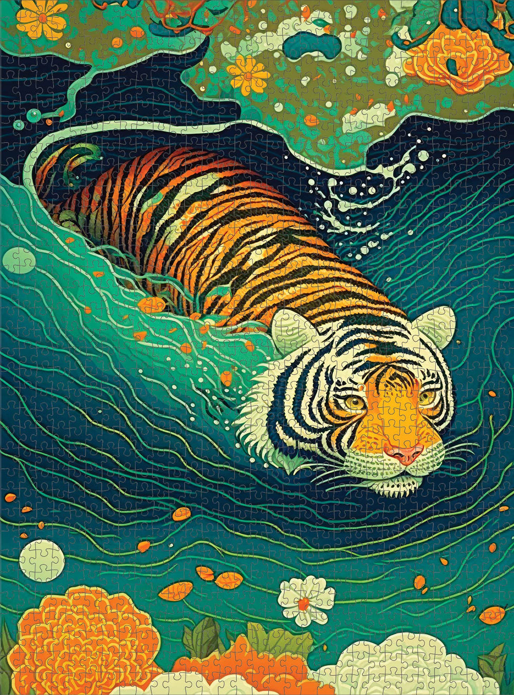 Cross & Glory Bengal Crossing intricate patterns and textures