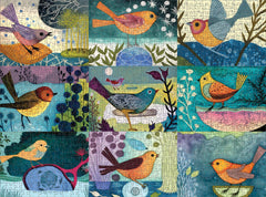 Cross & Glory Festival Nine Birds color collage close-up with vibrant hues
