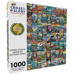 Cross & Glory Grand Canyon vista puzzle image offering dramatic detail and satisfying large-piece alignment.