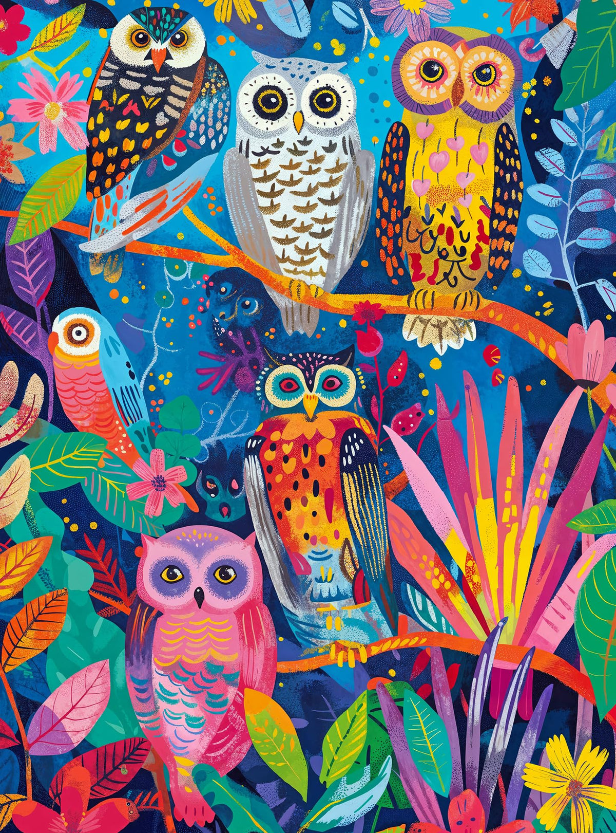 Cross & Glory Hootenanny cover image: Birds in Paradise puzzle for enthusiasts.