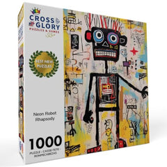 Cross & Glory Luminous yellow highlights illuminate the puzzling experience