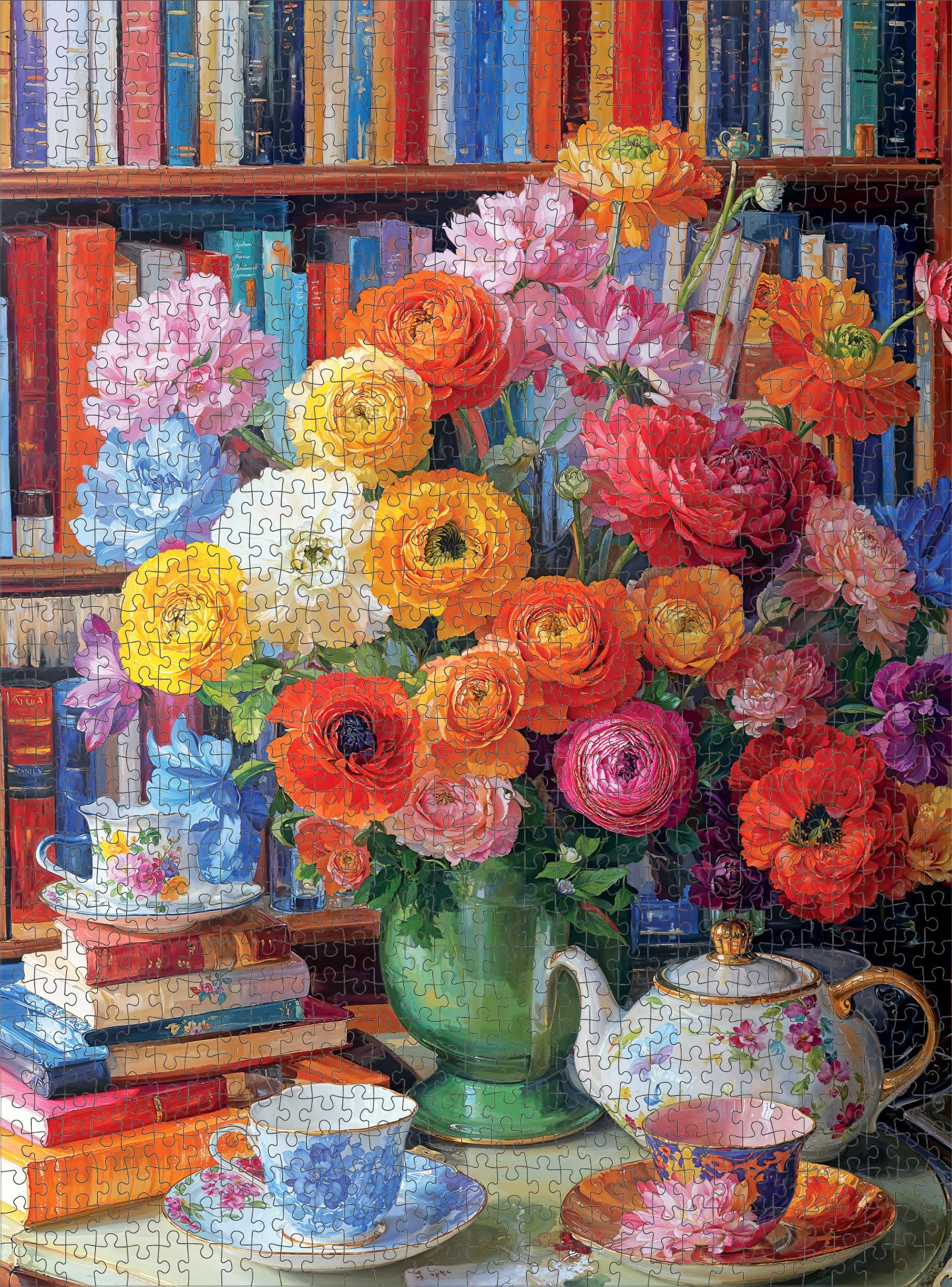 Cross and Glory 1000-piece satin-finish puzzle for smooth, glare-free solving