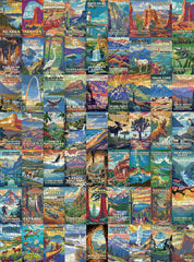 Cross & Glory Yosemite Valley puzzle image highlighting granite cliffs and lush scenery for escape creativity.
