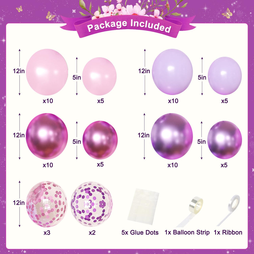 CrossFingers balloon garland ribbon helps quick, elegant setup for decor lovers