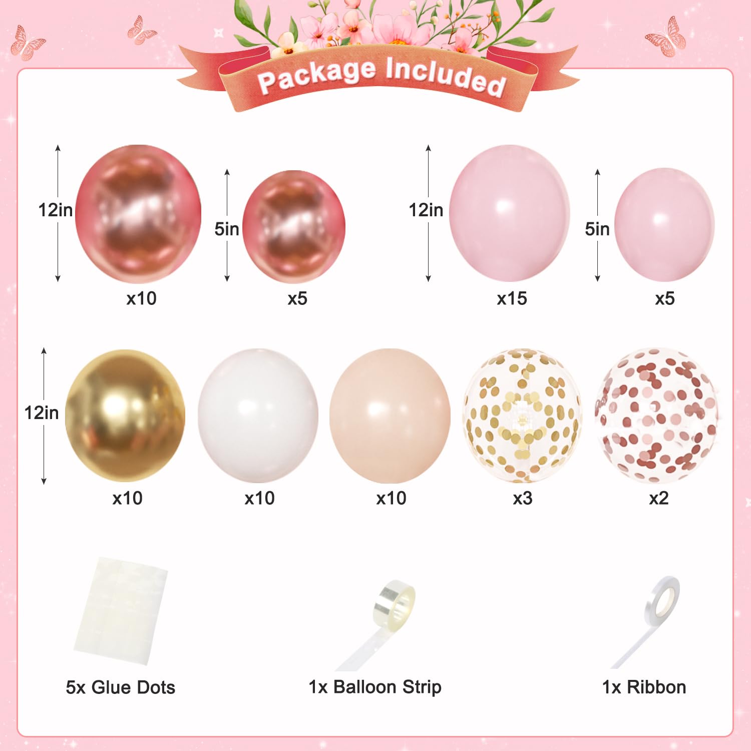 CROSSFINGERS confetti balloons add festive sparkle to photos