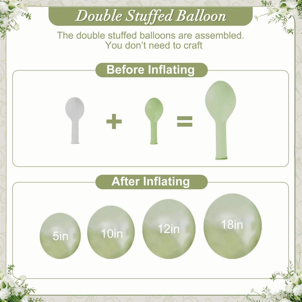 Crossfingers white and clear balloons offer versatile color accents.