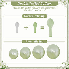 Crossfingers white and clear balloons offer versatile color accents.