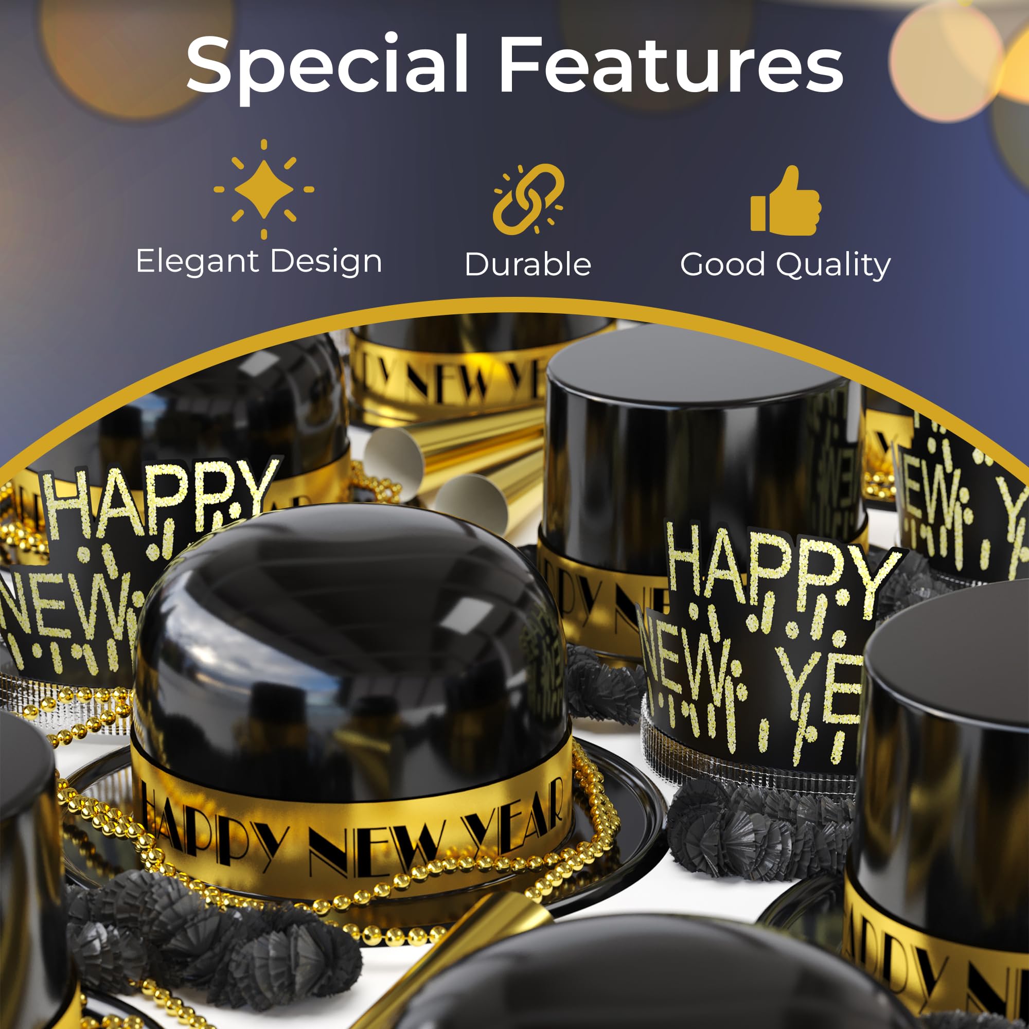 Crown Display 9-inch foil horn for energetic cheers and photos
