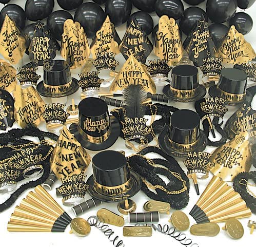 Crown Display New Year's Eve kit front box, ideal for bulk party decor and quick setup