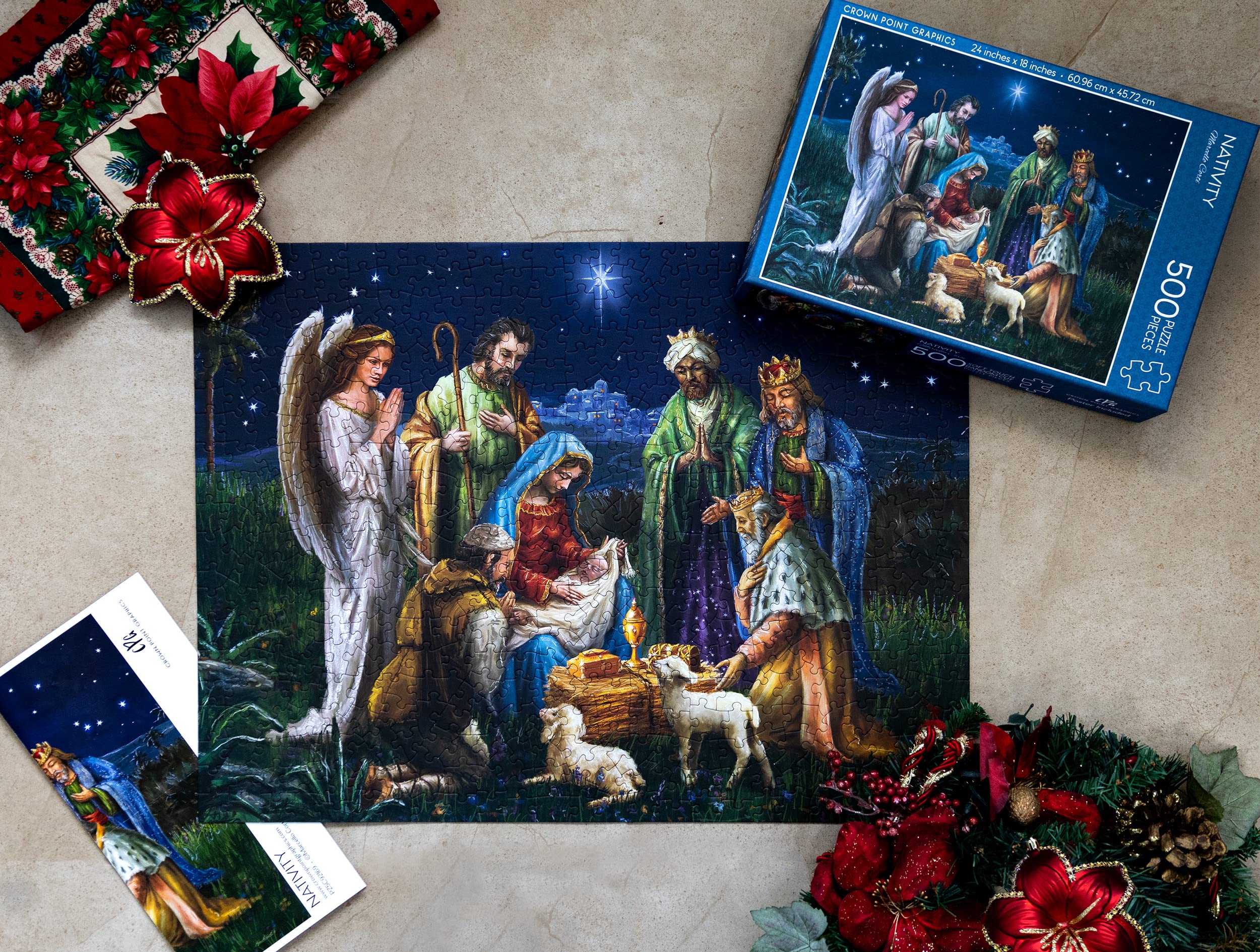 Crown Point Graphics makes a thoughtful Christmas gift for puzzle lovers.