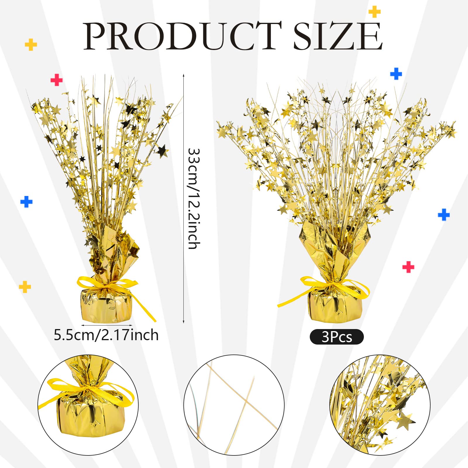 Crowye easy foldable centerpiece requires no assembly for instant decorating