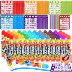 Crtiin bingo card set with 100 cards for large group play.