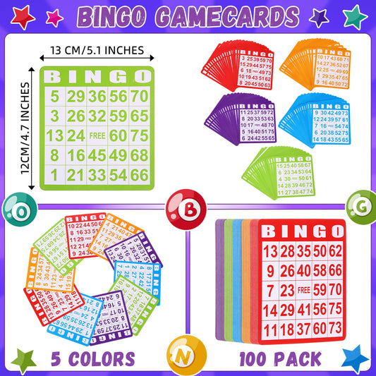 Crtiin bingo markers 48-dot set adds vibrant color to play.