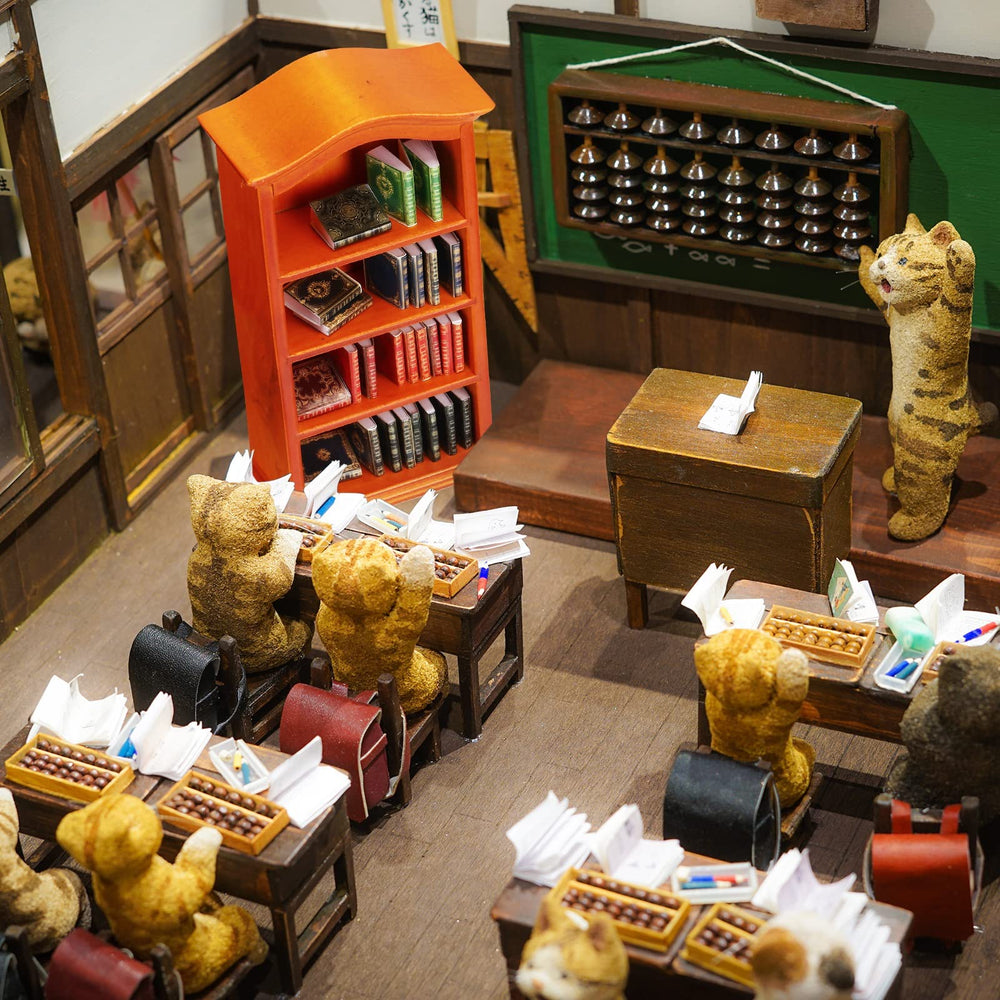 Crtiin gift-ready dollhouse furniture set for mini book lovers