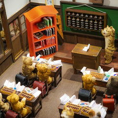 Crtiin gift-ready dollhouse furniture set for mini book lovers