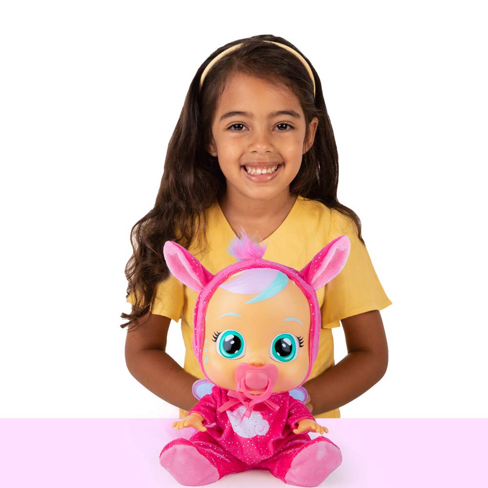 Cry Babies Hannah encourages caring routines through soothing interactions and cuddly moments.