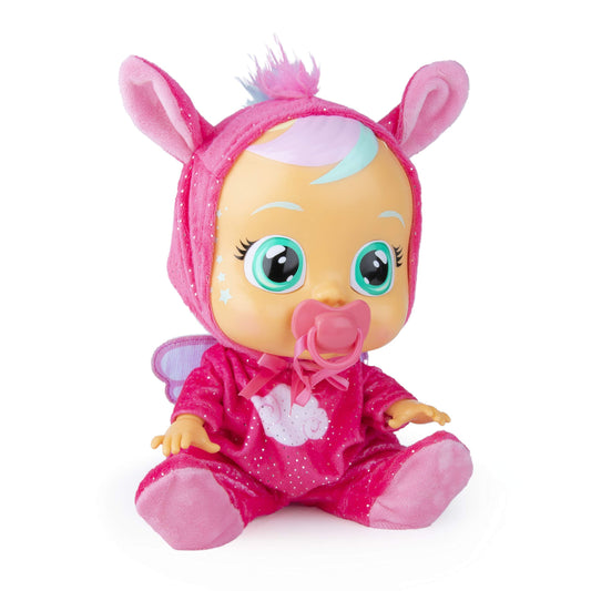 Cry Babies Hannah Pegasus doll in pink pajamas ready for imaginative play.