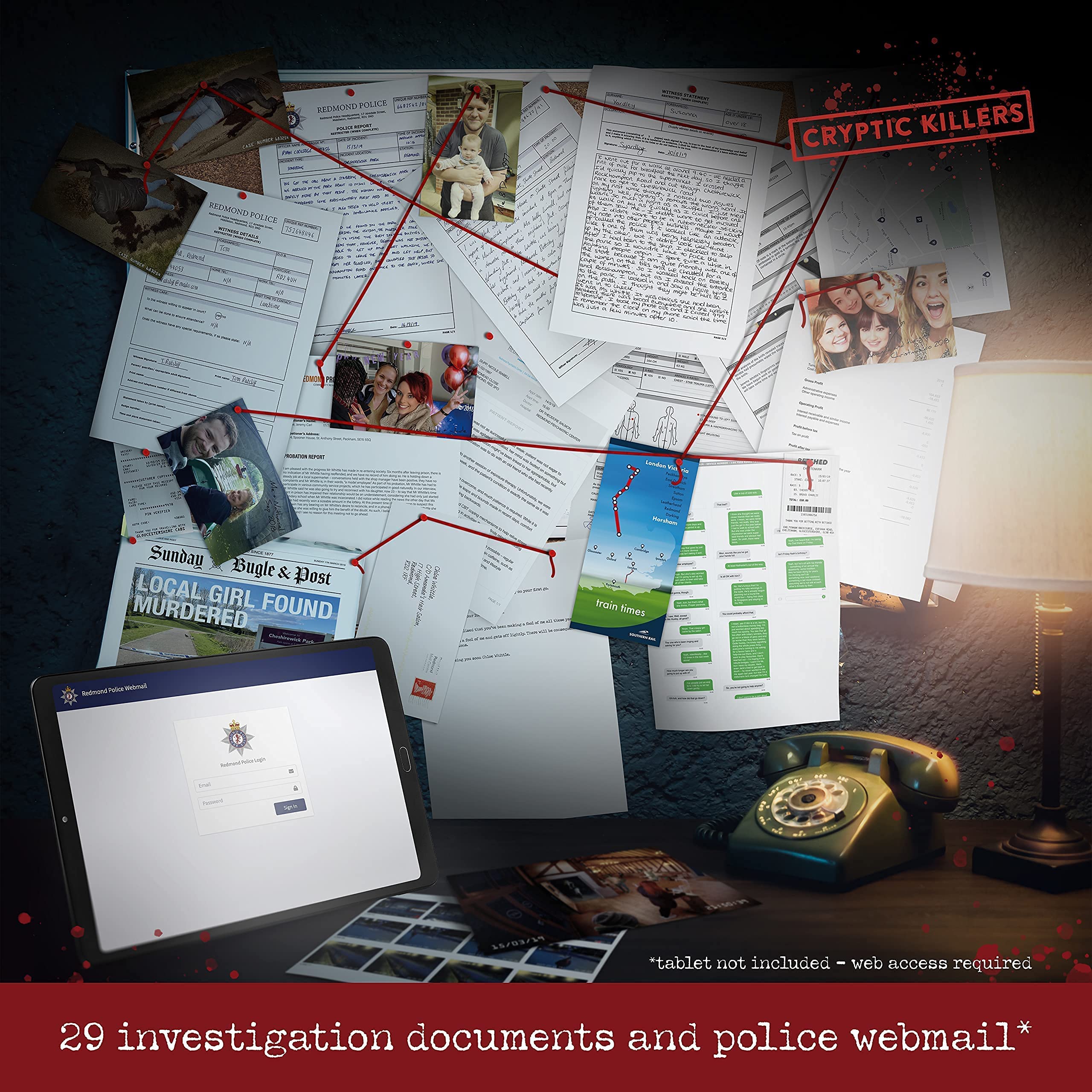 Cryptic Killers police inbox access hints at a tougher online investigation.
