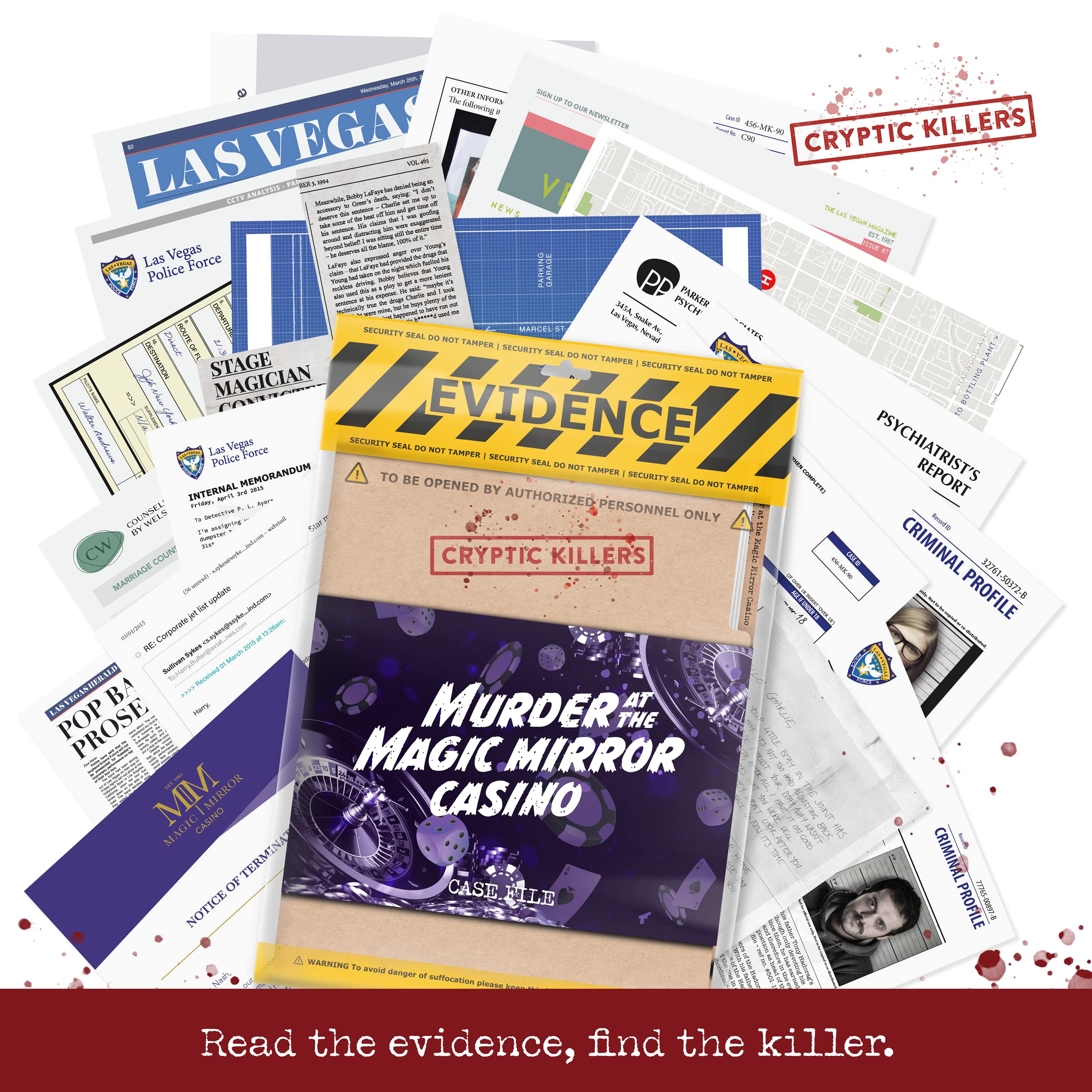 Cryptic Killers police reports evidence helping validate timelines