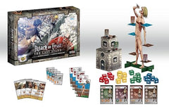 Cryptozoic Attack on Titan: Last Stand titan figure in dynamic battle pose.