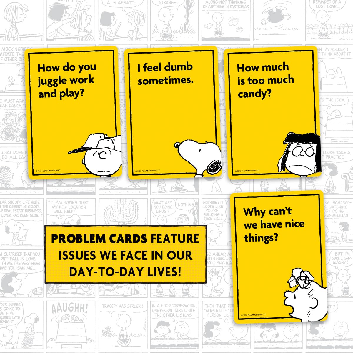 Cryptozoic Peanuts Doctor in 3-8-players setup demonstrates versatile social fun.