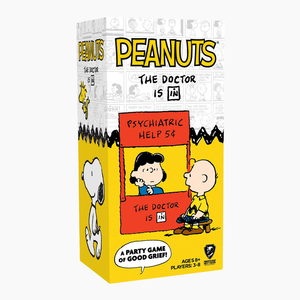 Cryptozoic Entertainment Peanuts Doctor in card art with classic comic strip visuals for fans.