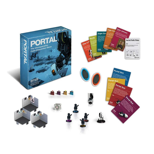 Cryptozoic Portal Uncooperative: dramatic cake incentives emphasize strategic risk and competition
