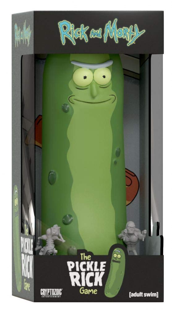 Cryptozoic Rick & Morty game playfield enhances dynamic duels.