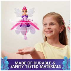 Crystal Flyers safety feature auto-stop prevents mid-flight interruptions.