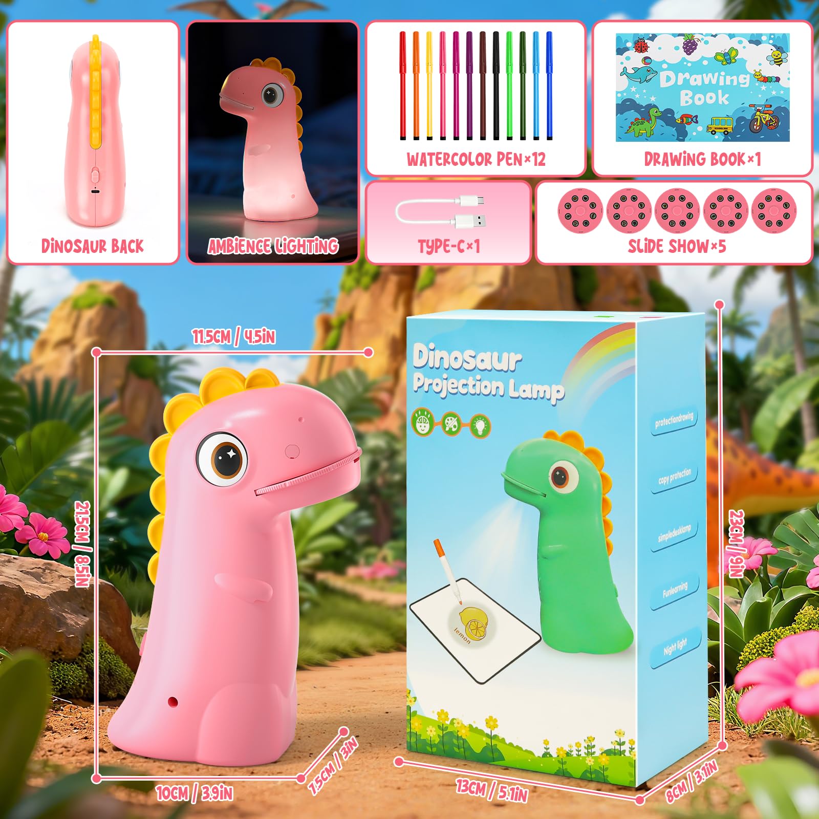 CS COSDDI one click projection makes setup quick for little artists