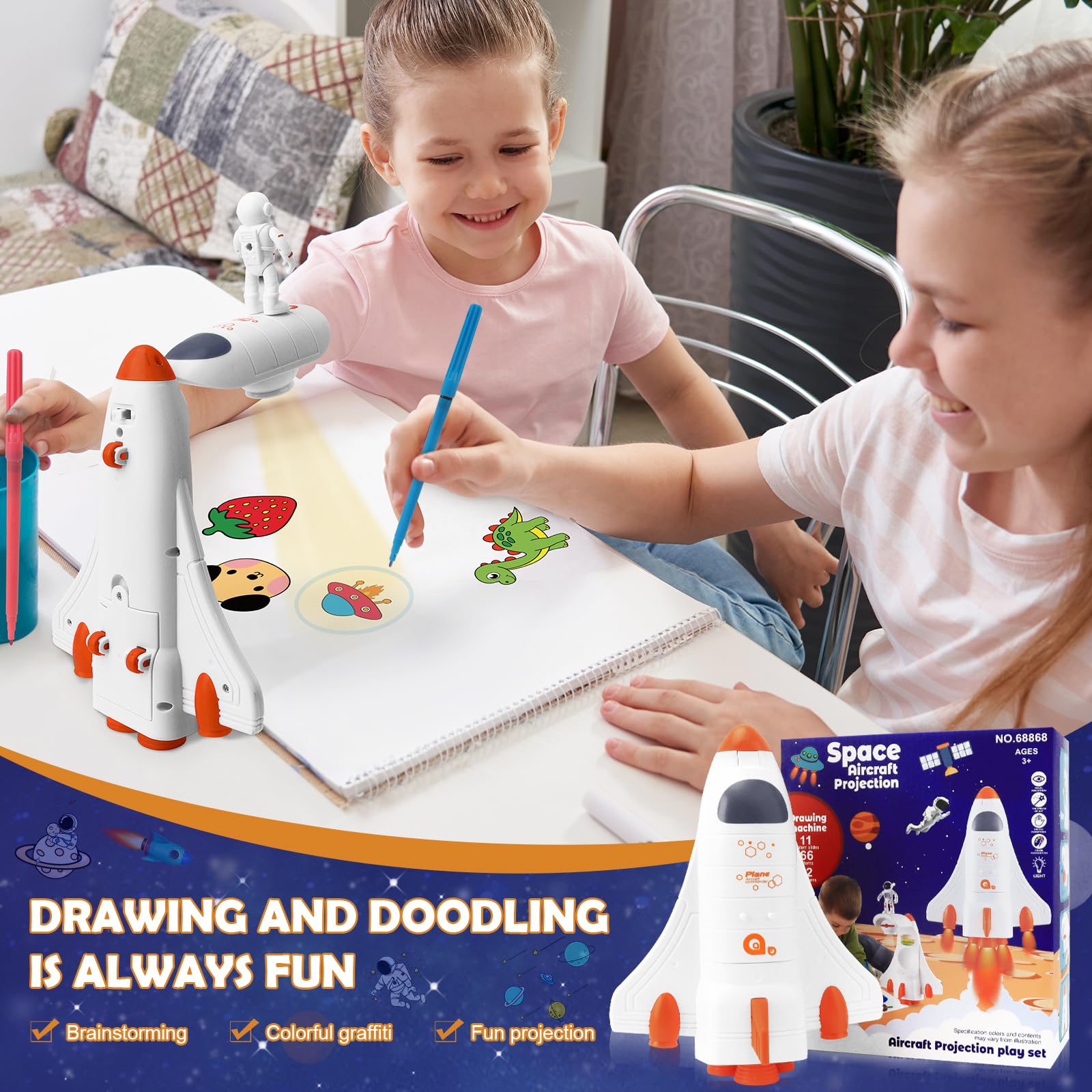 CS COSDDI ABS plastic build ensures durable, child-safe use