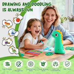 CS COSDDI eye-friendly LED projection keeps screens gentle on young eyes.