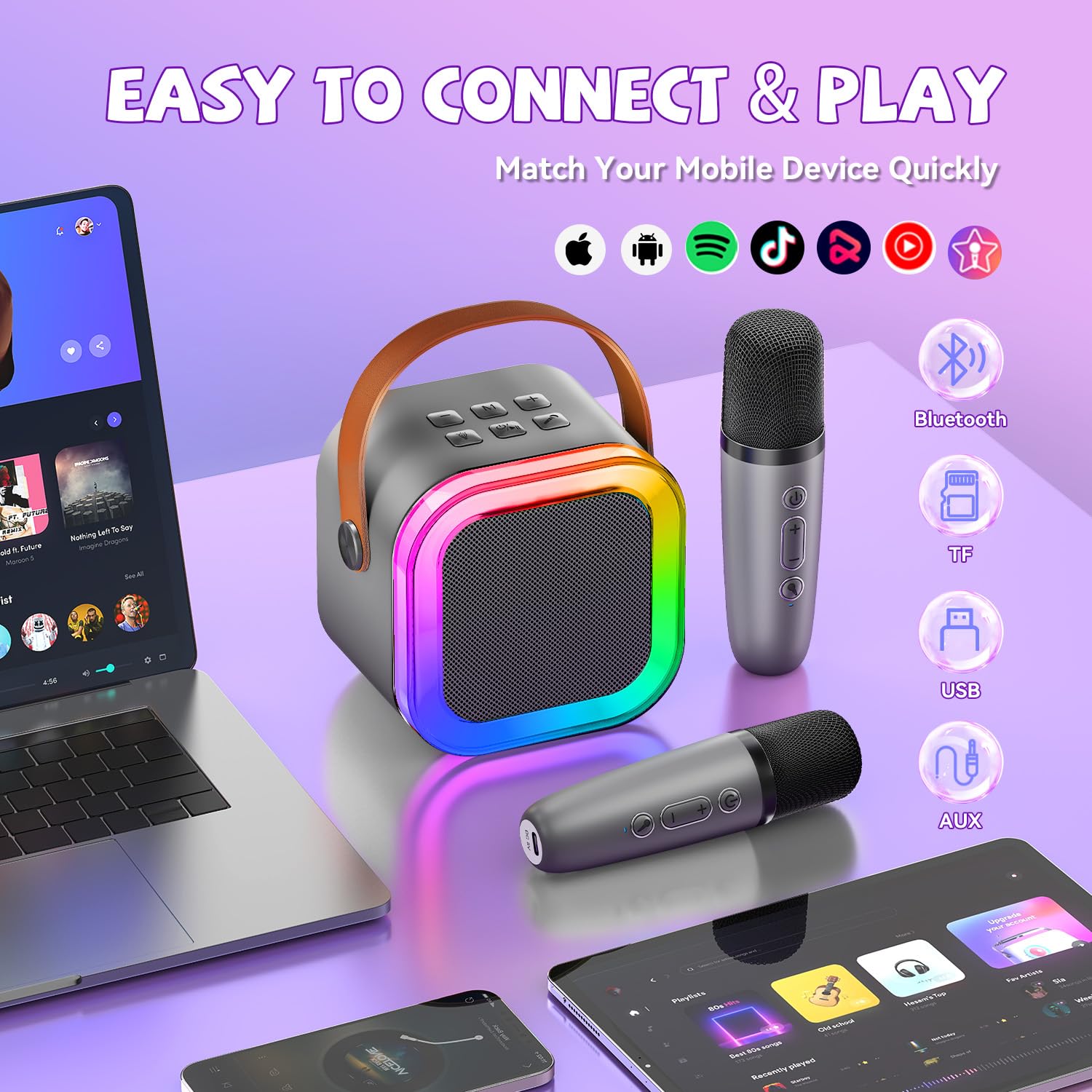 CscyyAmz USB-C rechargeable battery offers up to 10 hours