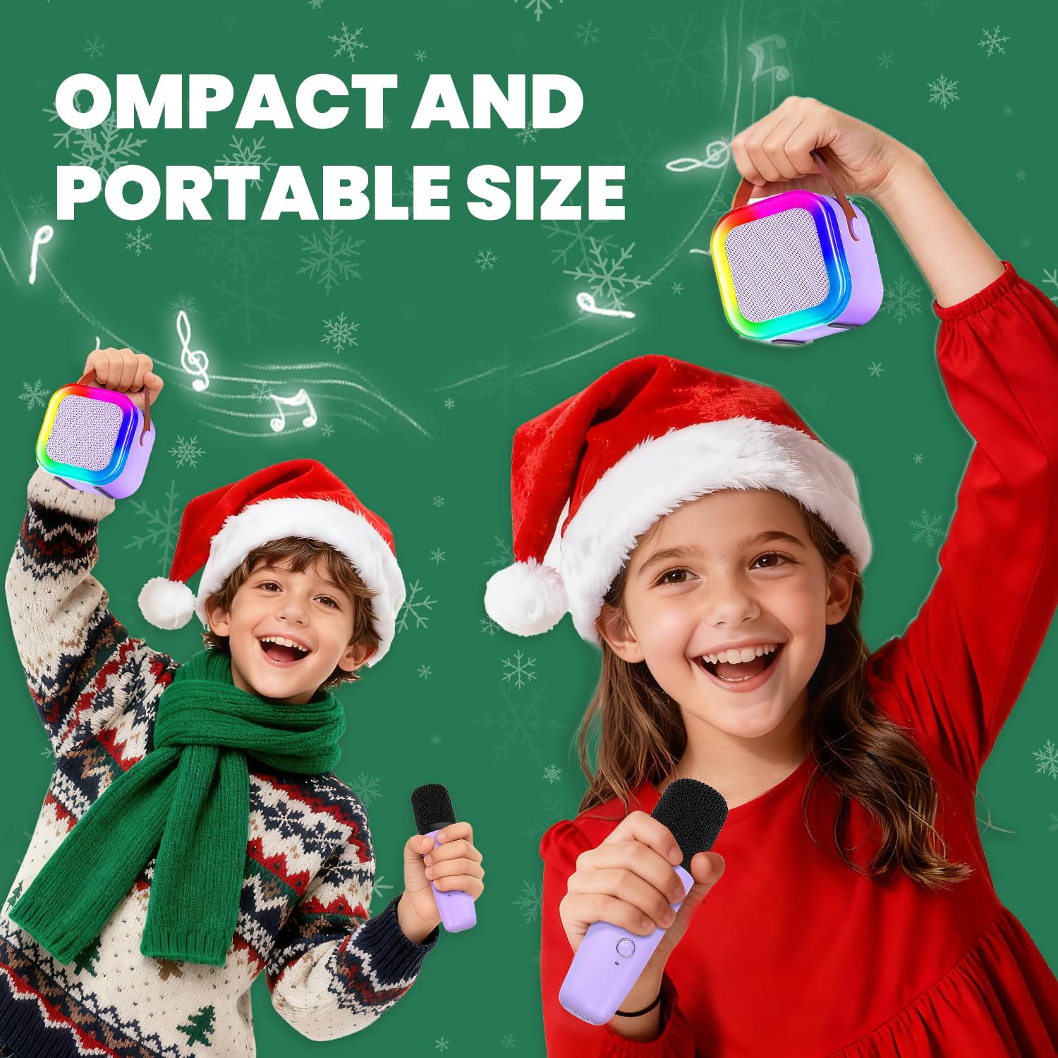 CscyyAmz compact portable design makes it easy to take on trips.