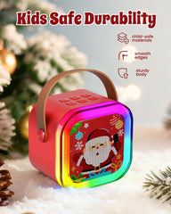 CscyyAmz mini karaoke durable housing, built to withstand kids' enthusiastic use.