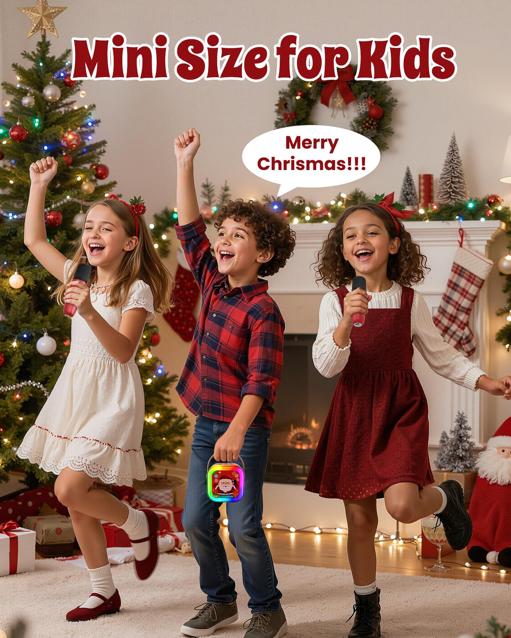CscyyAmz mini karaoke with family, ideal for shared birthdays and gatherings.