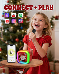 CscyyAmz mini karaoke gift-ready packaging, perfect for holidays or birthdays.