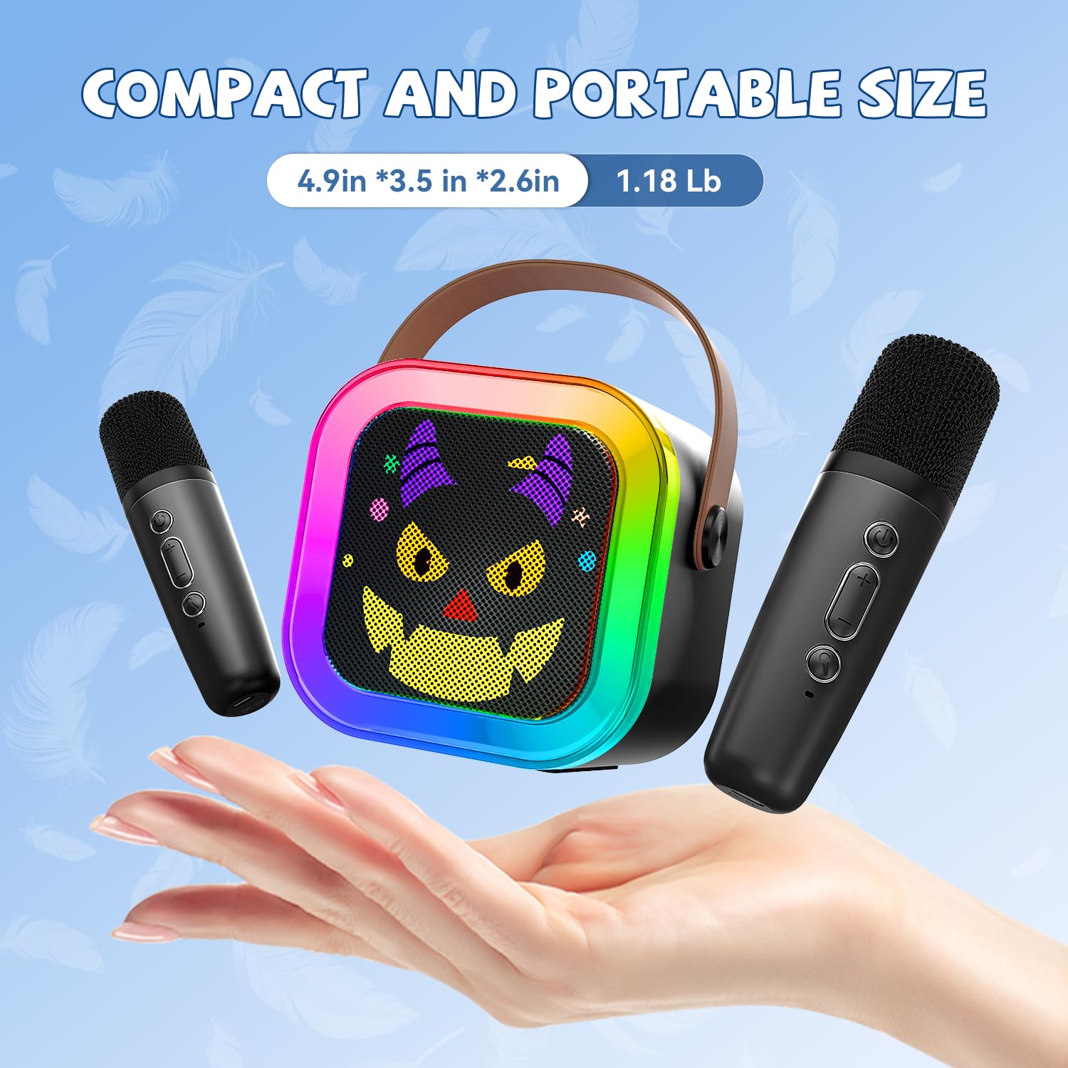CscyyAmz compact portable design for travel and play.