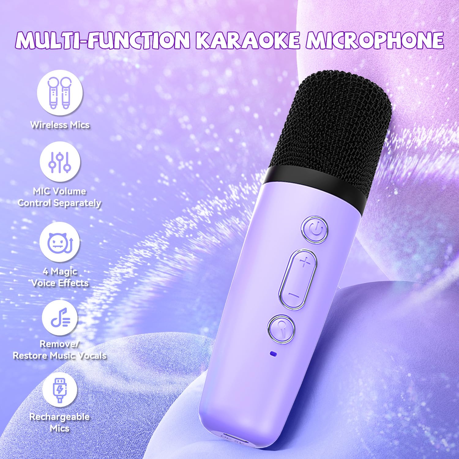 Ideal home party gift: CscyyAmz mini karaoke machine