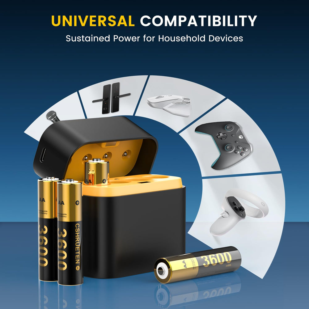 CSHRUETEN versatile battery pack usable with Quest controllers and other devices