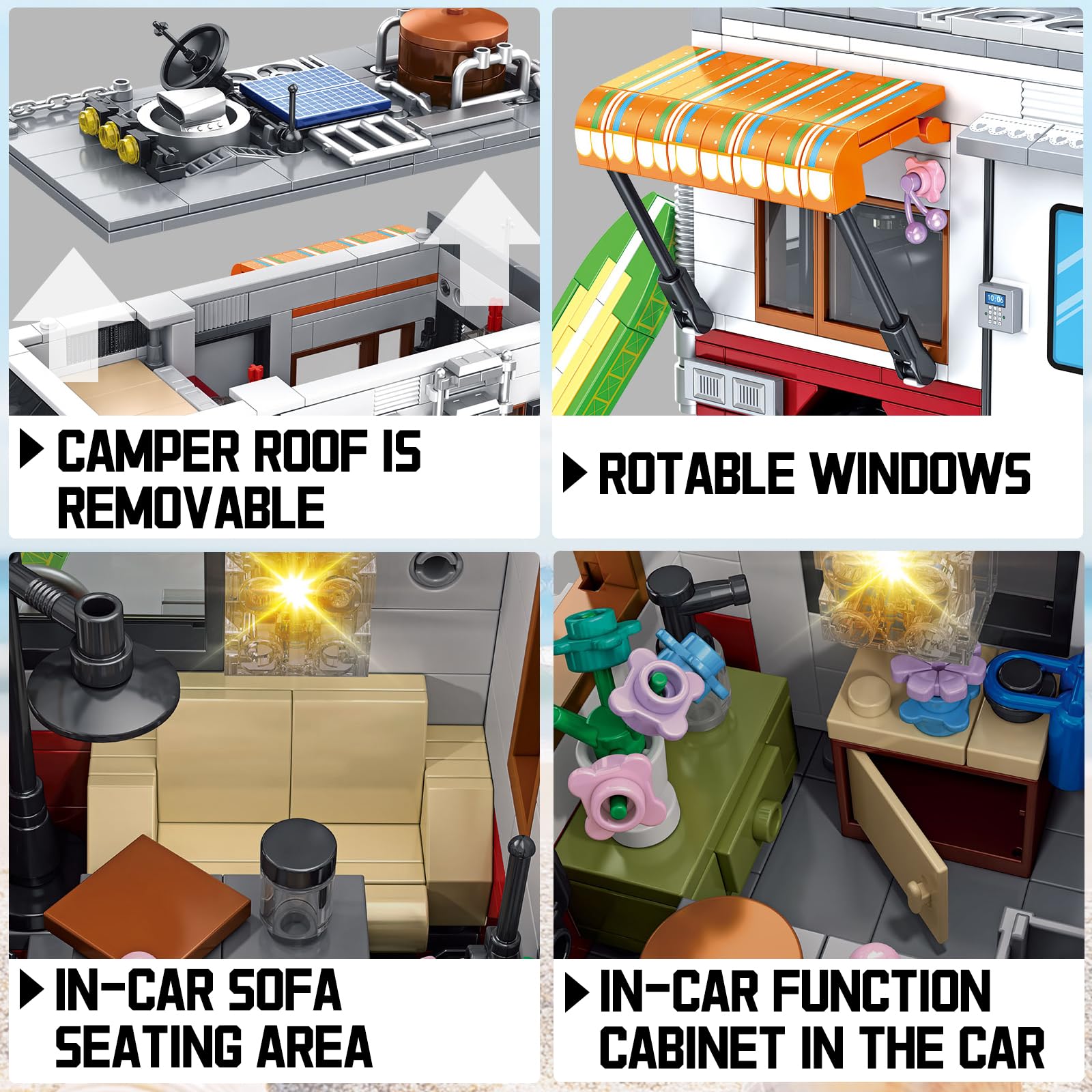 CSNRHG camping van food items for realistic campsite meals