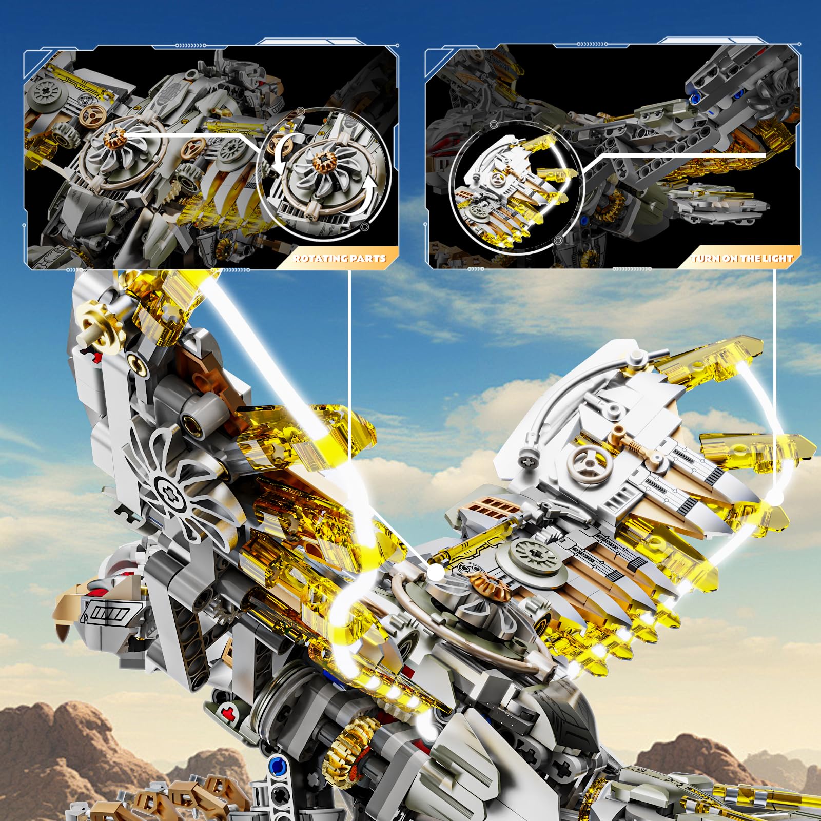 CSNRHG Eagle talons close-up emphasizing precise grip for realistic poses