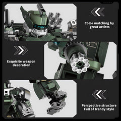 CSNRHG Mech Robot articulated joints show flexible mobility for dynamic poses.