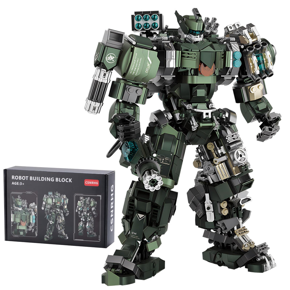 CSNRHG Mech Robot model building set for creative STEM play.