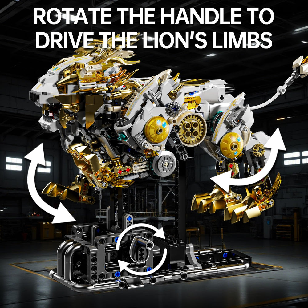 CSNRHG Mechanical Lion display base keeps model stable on desk