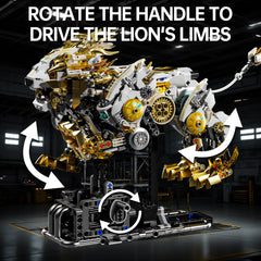 CSNRHG Mechanical Lion display base keeps model stable on desk