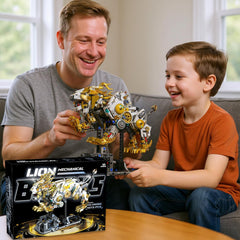 CSNRHG Mechanical Lion packaging is gift-ready for fans and builders