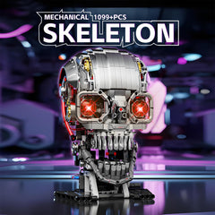 CSNRHG mechanical skull with articulated teeth for a realistic poseable model and collection.